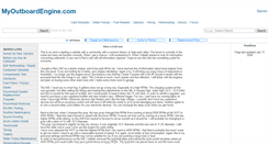 Desktop Screenshot of myoutboardengine.com
